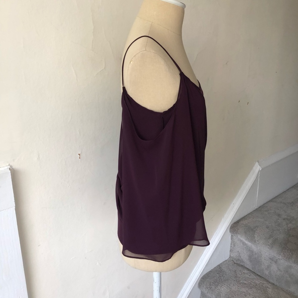 Bailey44 Tombe Cold-Shoulder Layered Chiffon Top - image 4